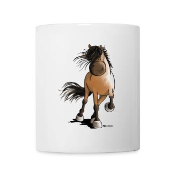 Stürmischer Isländer - Tasse - Weiß - Vorne