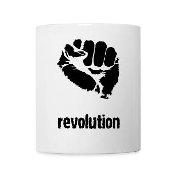 REVOLUTION - Tasse - Weiß - Vorne