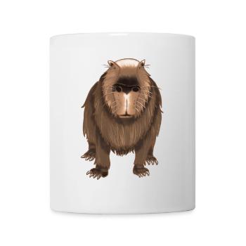 Funny capybara - Mug - white - Front