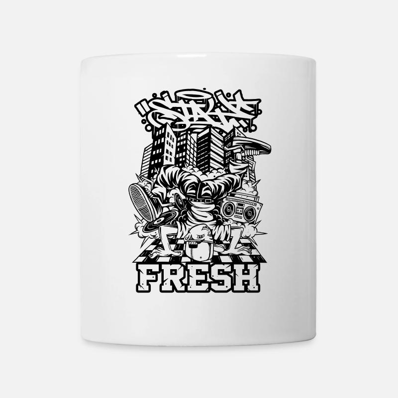 Breakdance B-Boy Streetdance Design Hip Hop Danse - Mug blanc - blanc