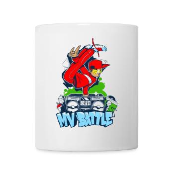 Breakdance B-Boy Streetdance Design Hip Hop Dance - Tasse - Weiß - Vorne