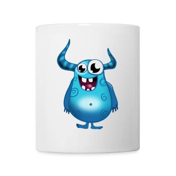 monstre - Mug blanc - blanc - Devant