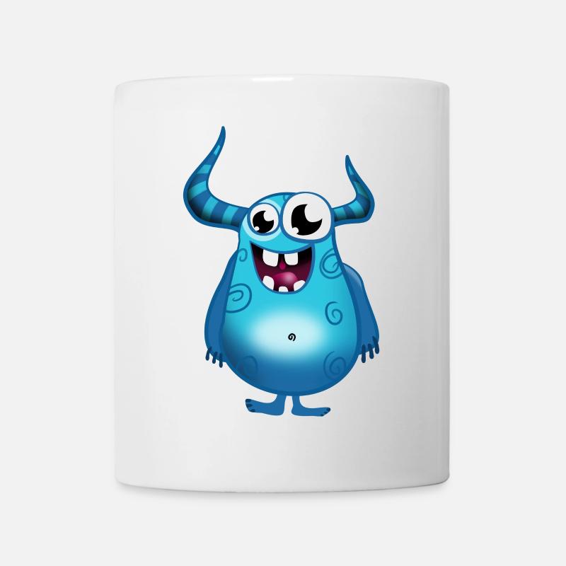 Monster - Tasse - Weiß