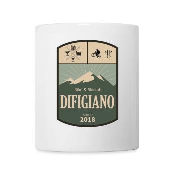 Difigiano Bike & Ski Club - Mug - white - Front
