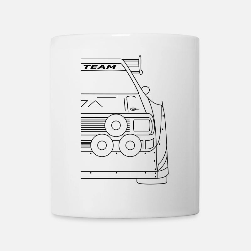 Rallye S1 E2 Sport Quattro Front - Mug blanc - blanc