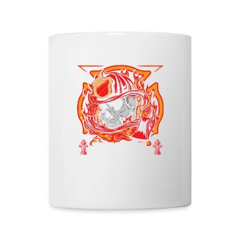 Feuerwehr - Tasse - Weiß - Vorne