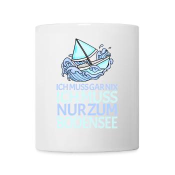 Bodensee - Tasse - Weiß - Vorne