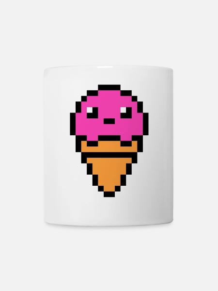 Eis - Tasse - Weiß