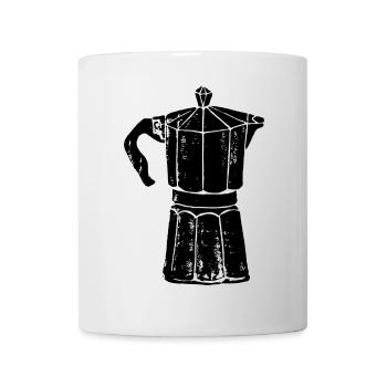 Kaffee – But first coffee - Tasse - Weiß - Vorne