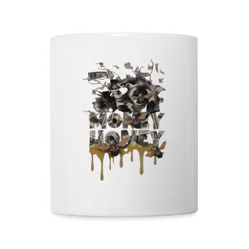 Schwarzgeld und Goldener Schwarm - Tasse - Weiß - Vorne