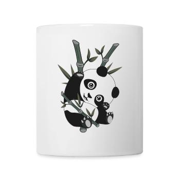 Panda - Bamboo - Mug - white - Front