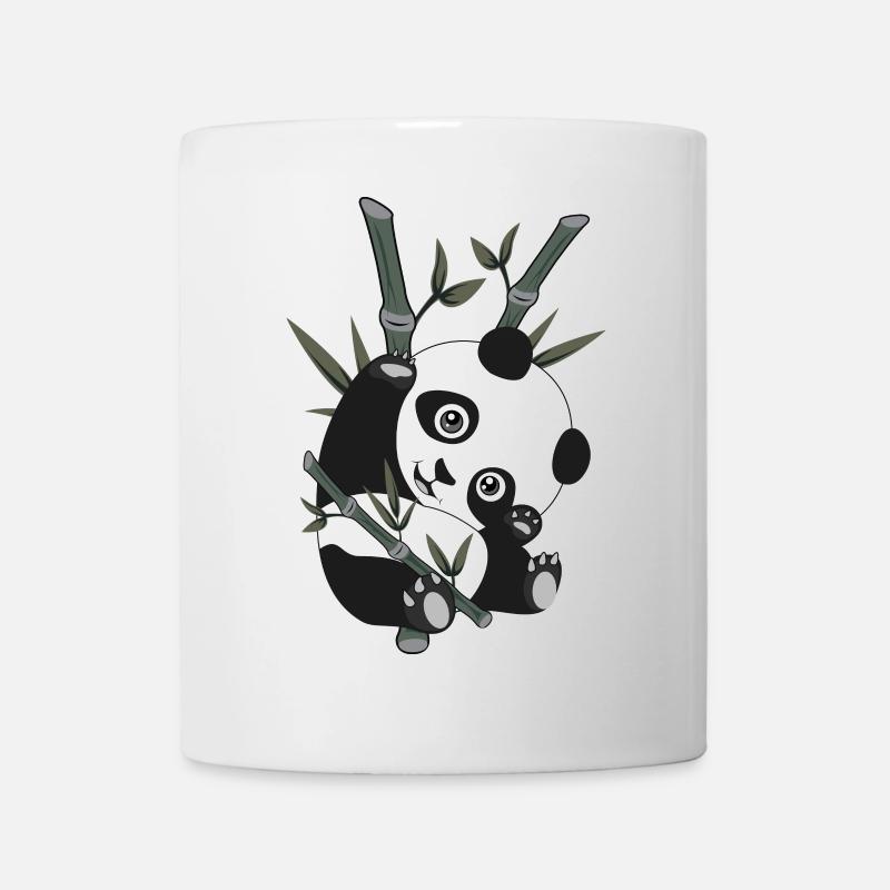 Panda - Bamboo - Mug - white