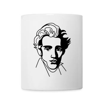 Soren Kierkegaard - Mug blanc - blanc - Devant