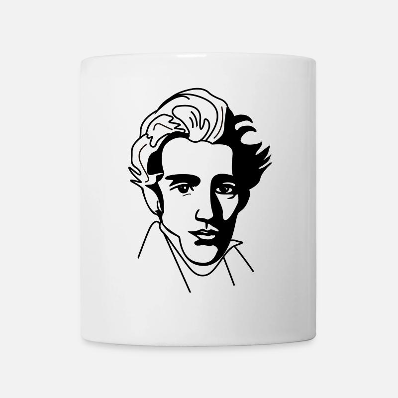 Soren Kierkegaard - Mug - white