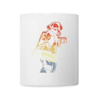 Fireman - Mug - white - Front