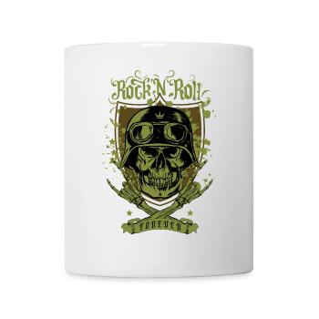 Rock 'n' Roll pour toujours - Mug blanc - blanc - Devant