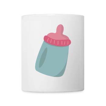 Biberon - Mug blanc - blanc - Devant