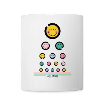 Eye test Happy - Mug - white - Front