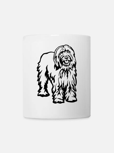 Gos d'atura Catala - Tasse - Weiß