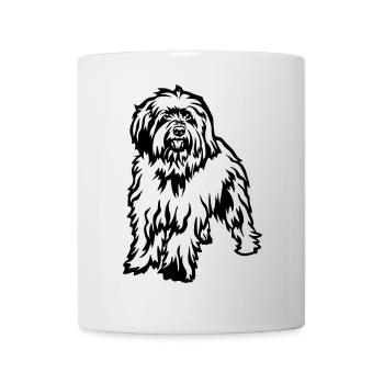 Schafpudel - Tasse - Weiß - Vorne