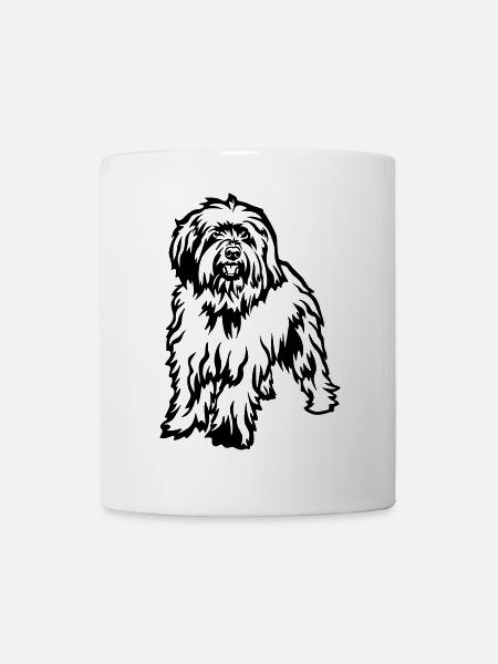 Schafpudel - Tasse - Weiß