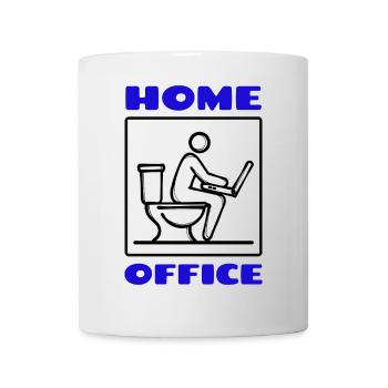 Laptop Beruf Home Office Statement Job Bürohumor - Tasse - Weiß - Vorne