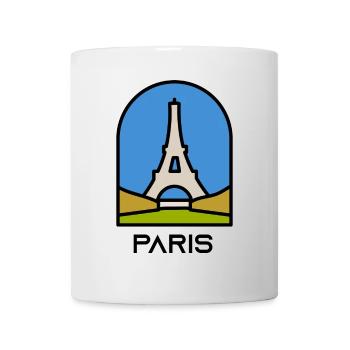 Paris - Tasse - Weiß - Vorne