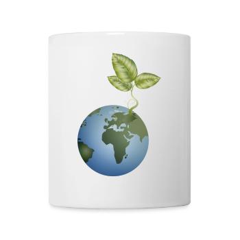 in the soil unfolds - Mug - white - Front