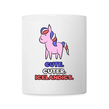 Icelandic Statement Pony Icelandic Horses Icelandic Ponies - Mug - white - Front