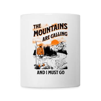 Wandern Berge Bergsteiger Wanderer - Tasse - Weiß - Vorne