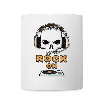 Rock Music On - Mug - white - Front