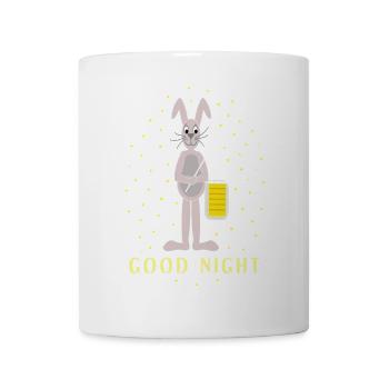 gute Nacht Schlafshirt good night - Tasse - Weiß - Vorne
