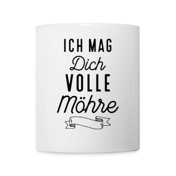 Lustige Sprüche für alle die sich lieben - Tasse - Weiß - Vorne