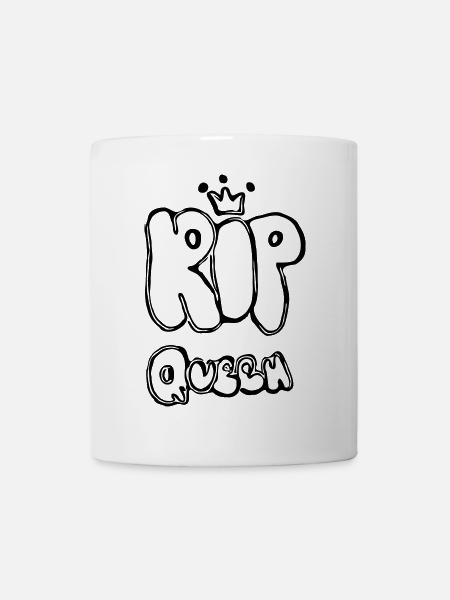 RIP Queen - Tasse - Weiß