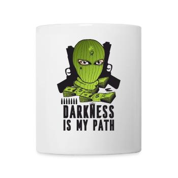 Darkness is my path - Mug - white - Front