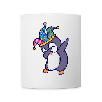 Lustig Vogel Süß Pinguin Zoo Tier - Tasse - Weiß - Vorne