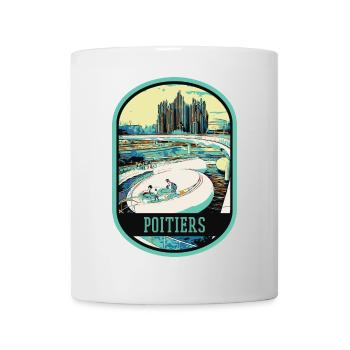 Poitiers France, Futuroscope theme park - Mug - white - Front