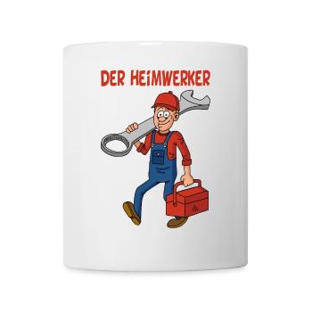 der Heimwerker - Tasse - Weiß - Vorne