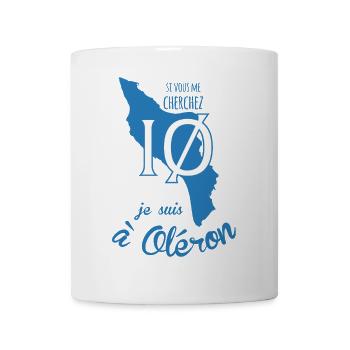 Si vous me cherchez, je suis à Oléron ! - Mug blanc - blanc - Devant