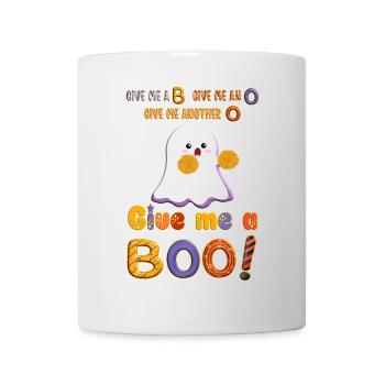 Süßer Halloween Cheerleader Ghost mit Pompons - Tasse - Weiß - Vorne