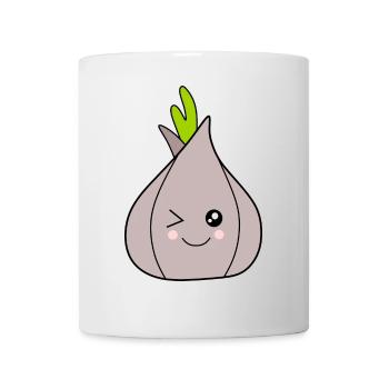 Onion Garlic Costume Carnival Carnival Vegetables - Mug - white - Front