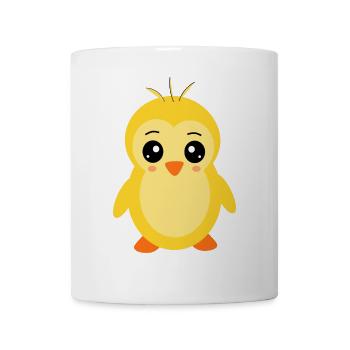 Kawaii Chicken Chick Chickens Bird Funny - Mug - white - Front