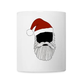 Hipster Santa - Tasse - Weiß - Vorne