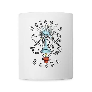Science Physics rocks - Mug - white - Front