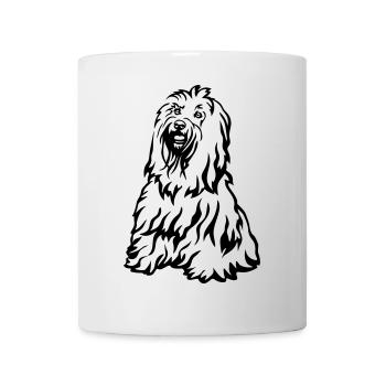Tibetan Terrier - Mug - white - Front
