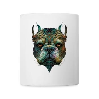 Holly Bulldogge! - Tasse - Weiß - Vorne