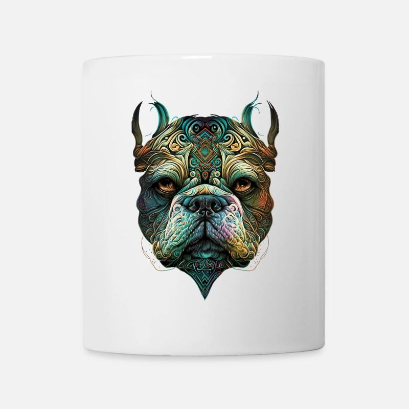 Holly Bulldog! - Mug blanc - blanc