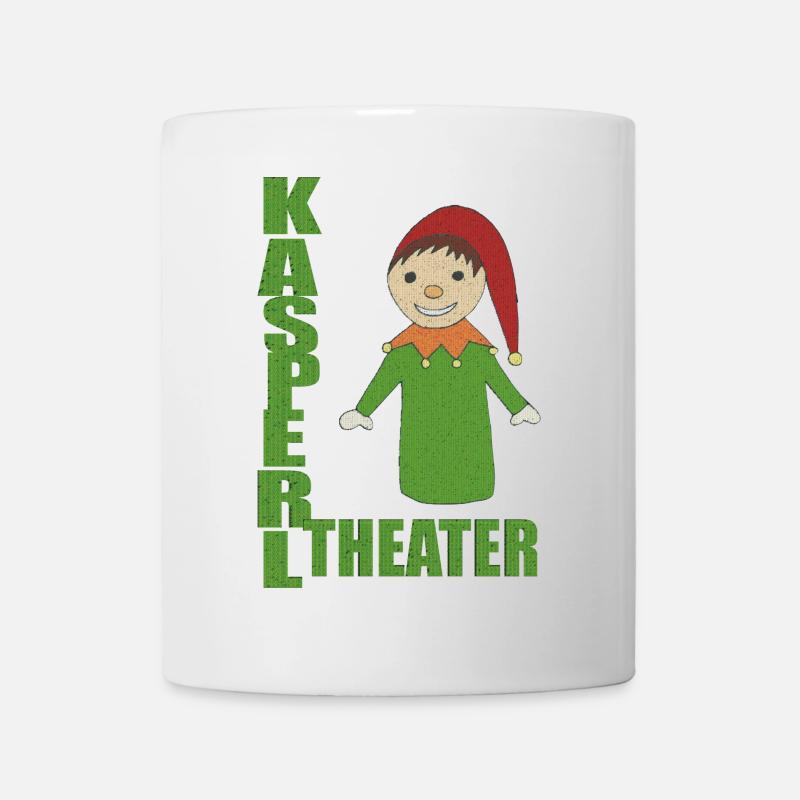 KASPERLTHEATER - Tasse - Weiß