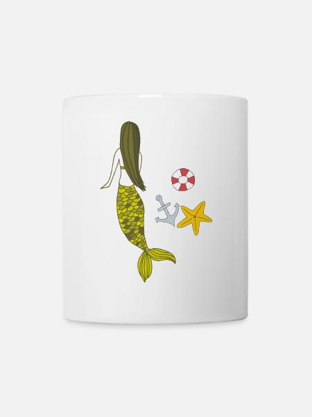 Mermaid Daylight Saving Time - Mug - white