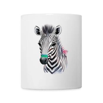 Poulains zébes - Mug blanc - blanc - Devant